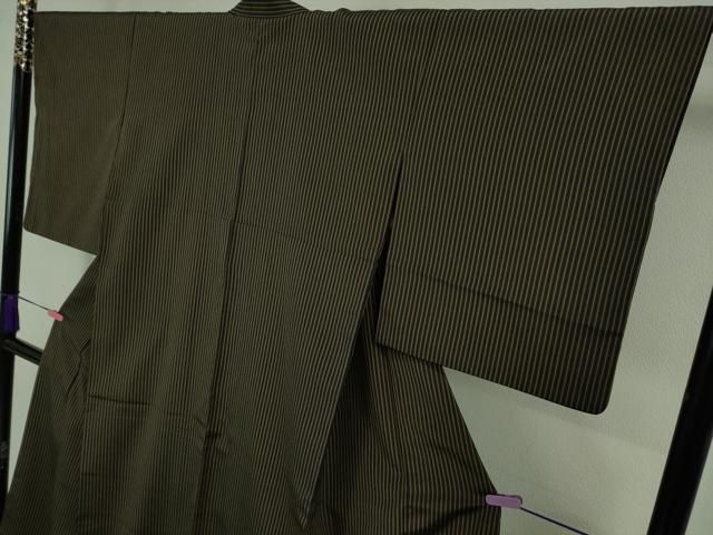 平和屋着物□極上 お召 縞 逸品 DZAA7553kh5 - メルカリ