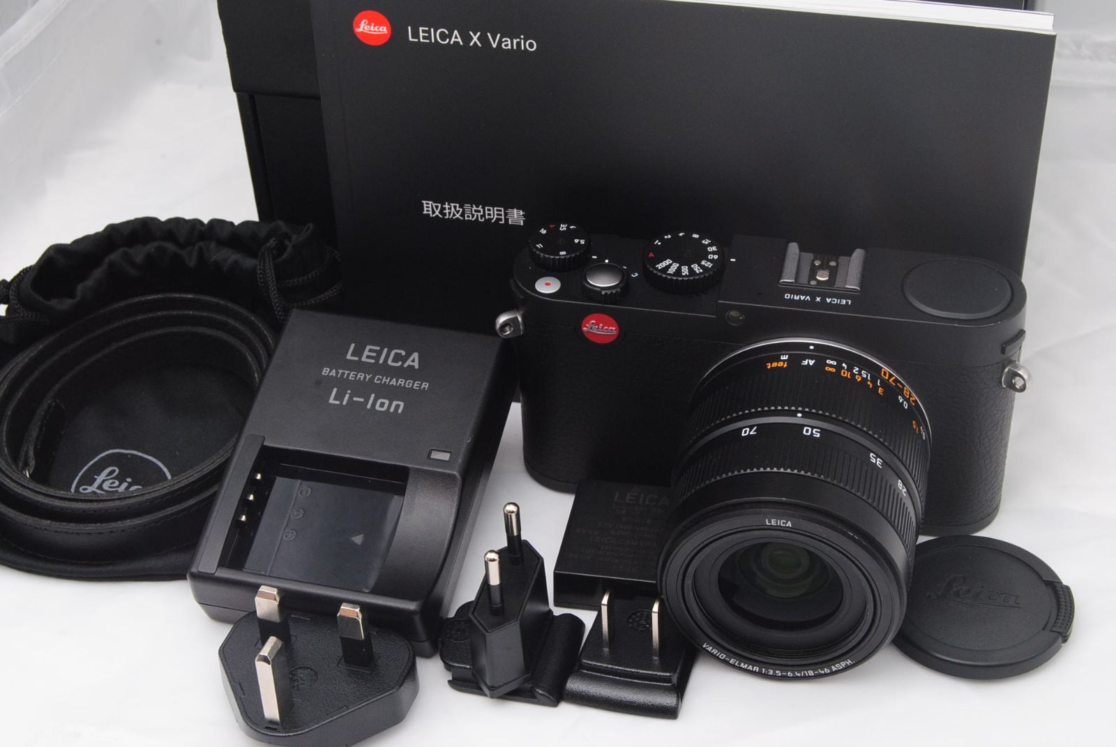 ☆現状品☆Leica ☆新品級☆ LEICA ライカ X Vario (Typ107) ブラック 