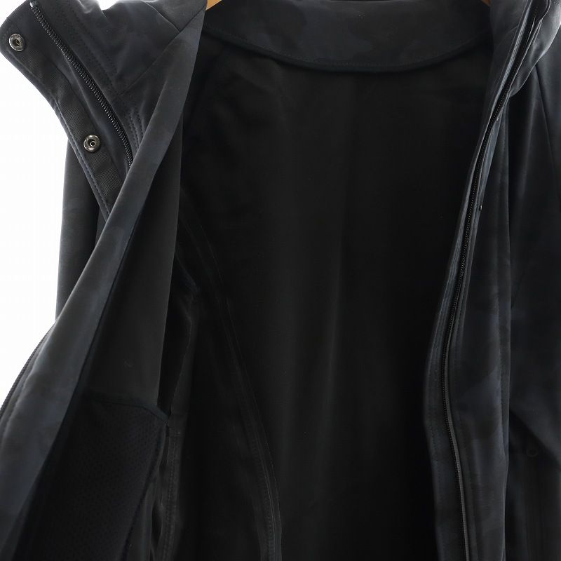 タトラス迷彩柄 ブラック パーカー