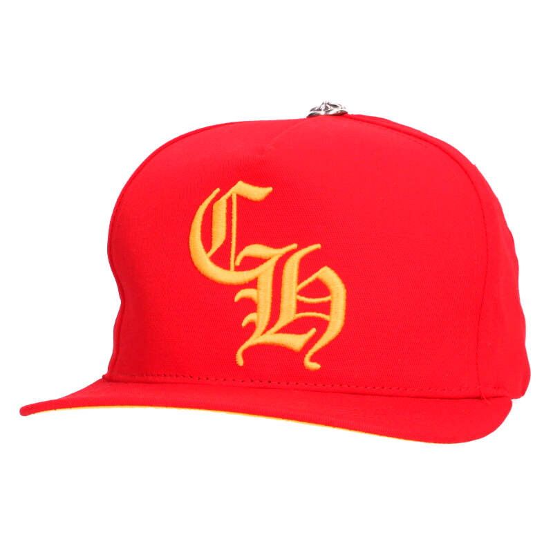 クロムハーツ CH HAT CH刺繍ベースボール帽子 メンズ