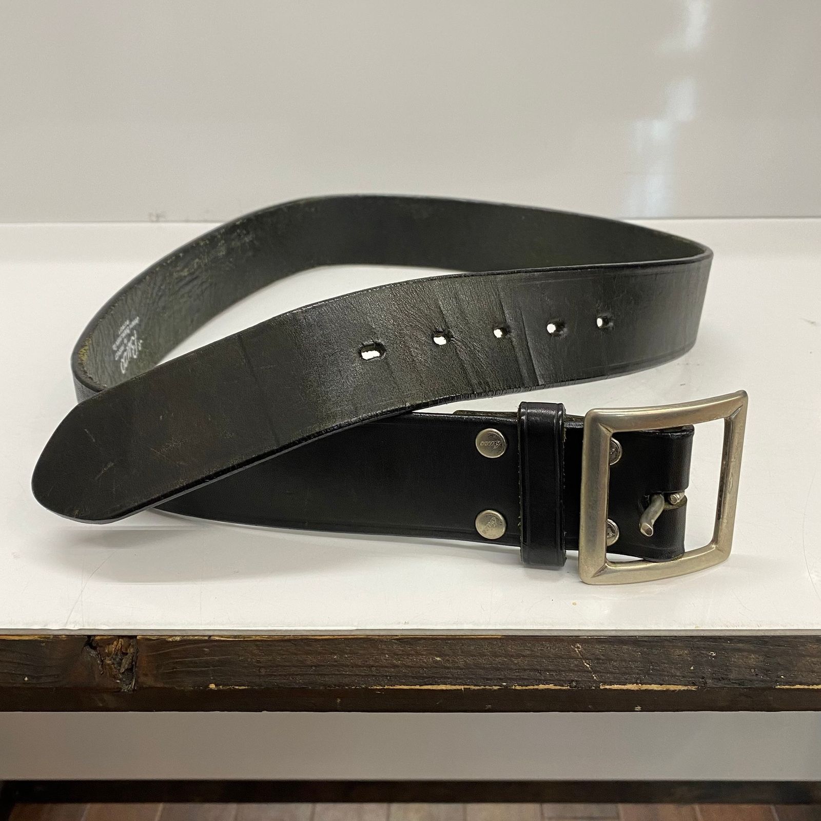 BELT | 艶黒馬革極上品BUCO ブコ The Real BUCO 高級馬革
