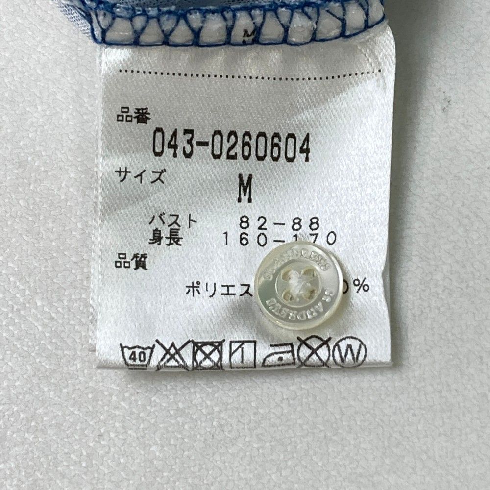 サイズ：M ST ANDREWS セントアンドリュース 半袖ポロシャツ 総