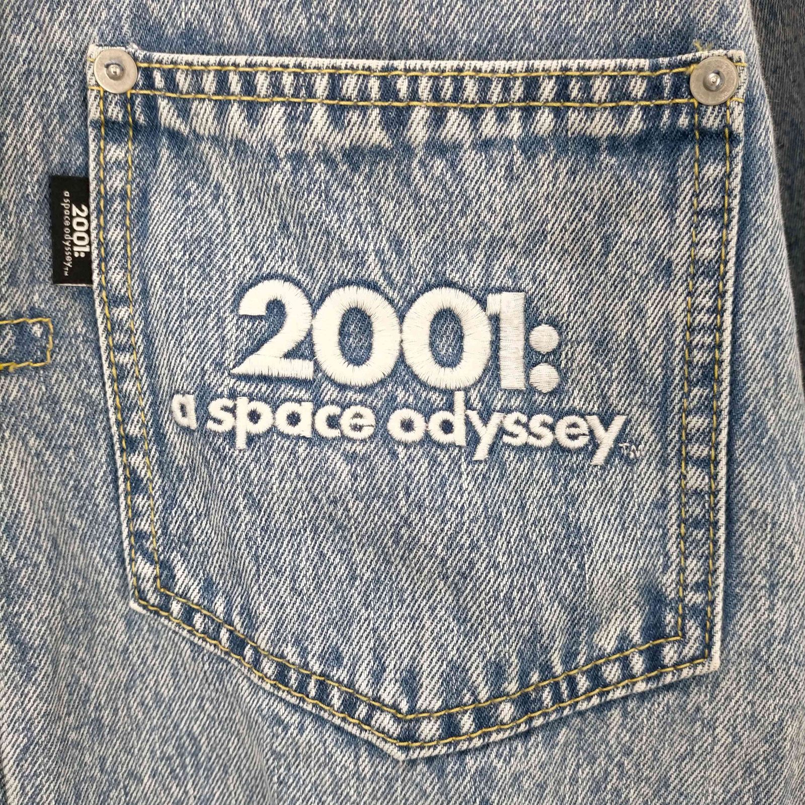 ジーユー GU a space odyssey デニムジャケット メンズ JPN：L