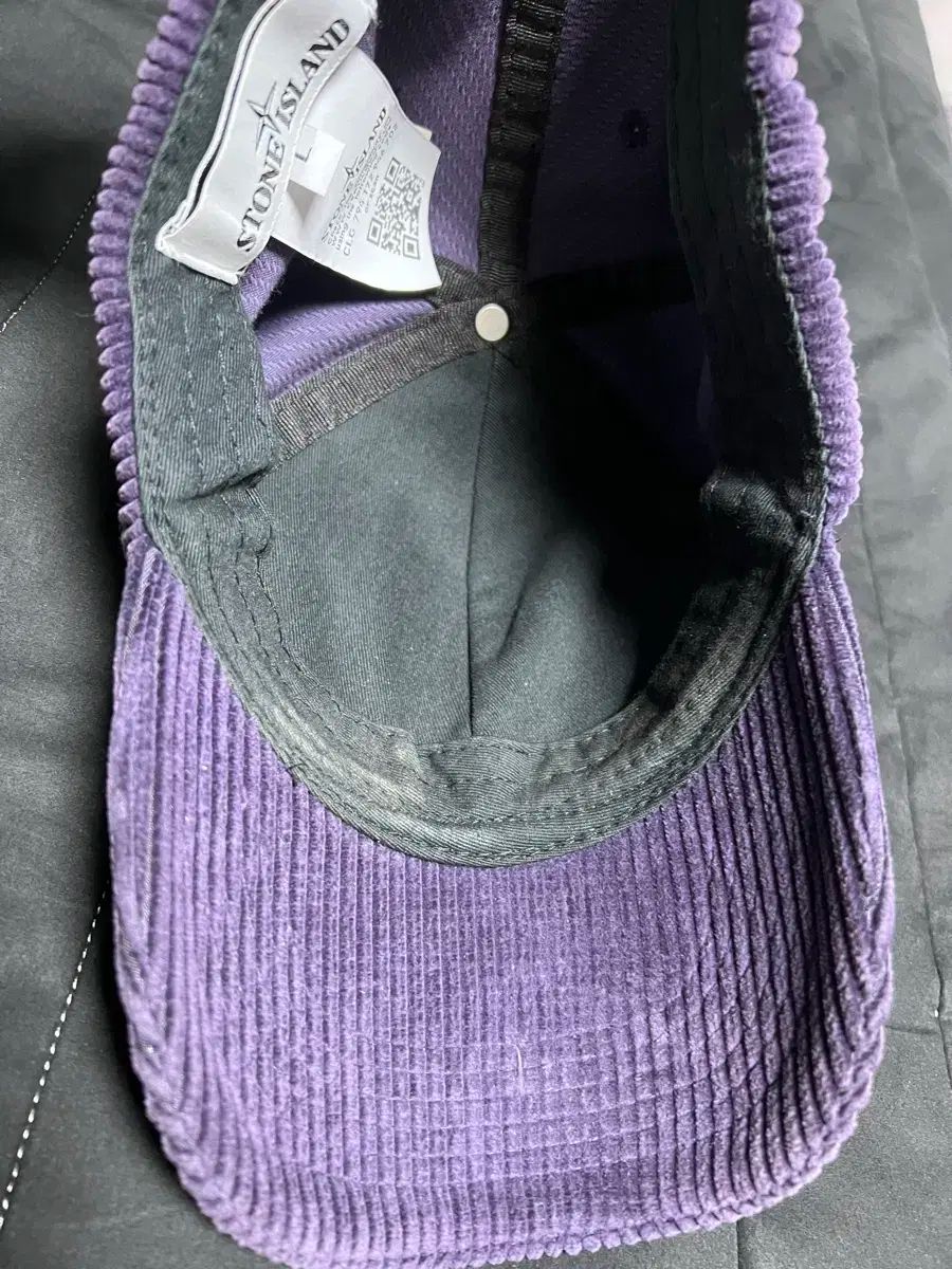 10 月 1 その日まで STONE ISLAND ストーンアイランド コーデュロイ ボールキャップ パープル L