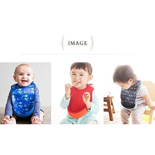 Bibetta ビベッタ お食事エプロン 洗濯機で洗える スタイ 袖なし 離乳食 保育園 食事用スタイ ウルトラビブ 2枚入り カーズ|デニム STEELWINDOWSANDDOORS_COM