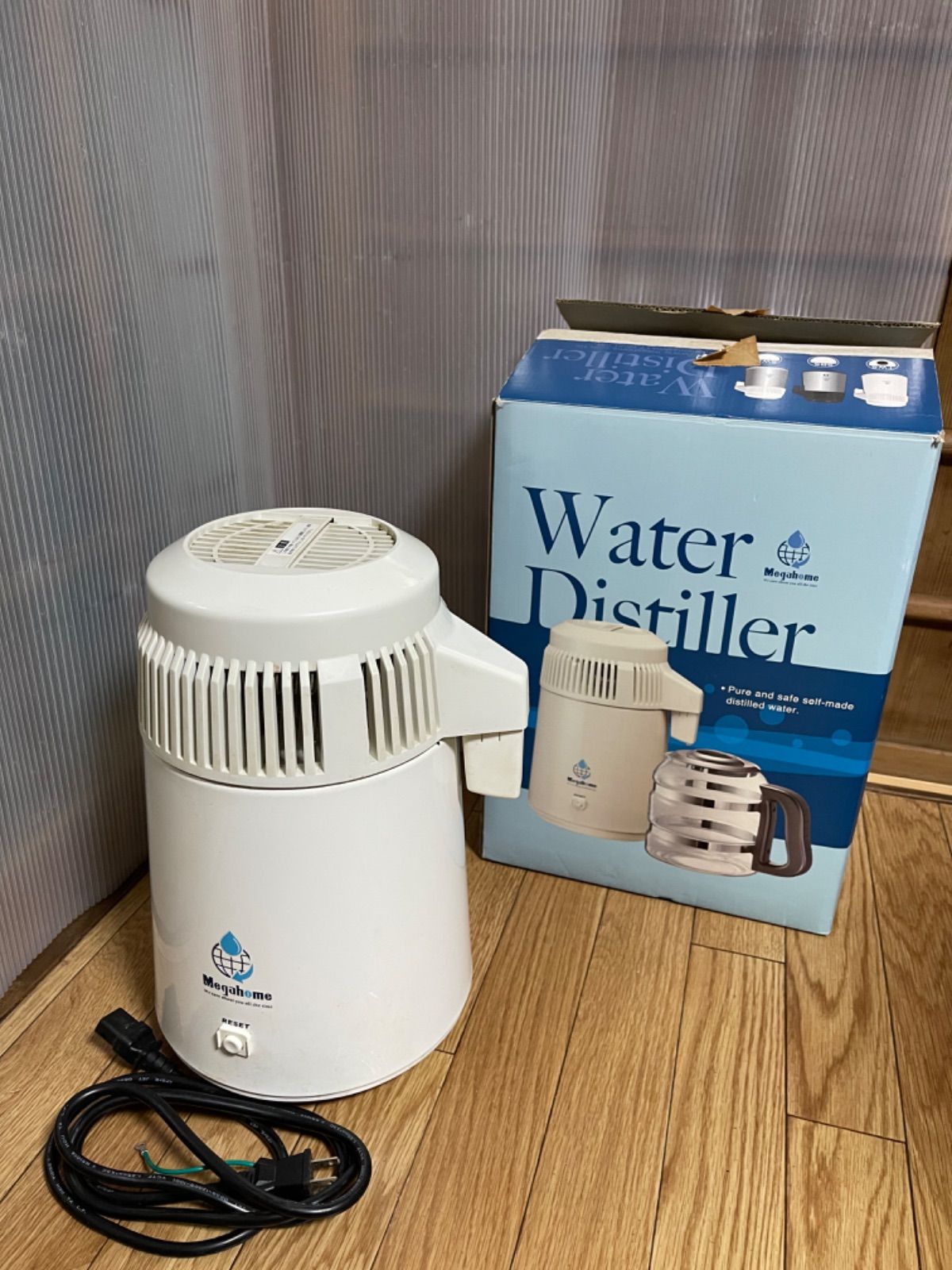 蒸留水器 WATER DISTILLER メガホーム ポットなし 動作確認済み