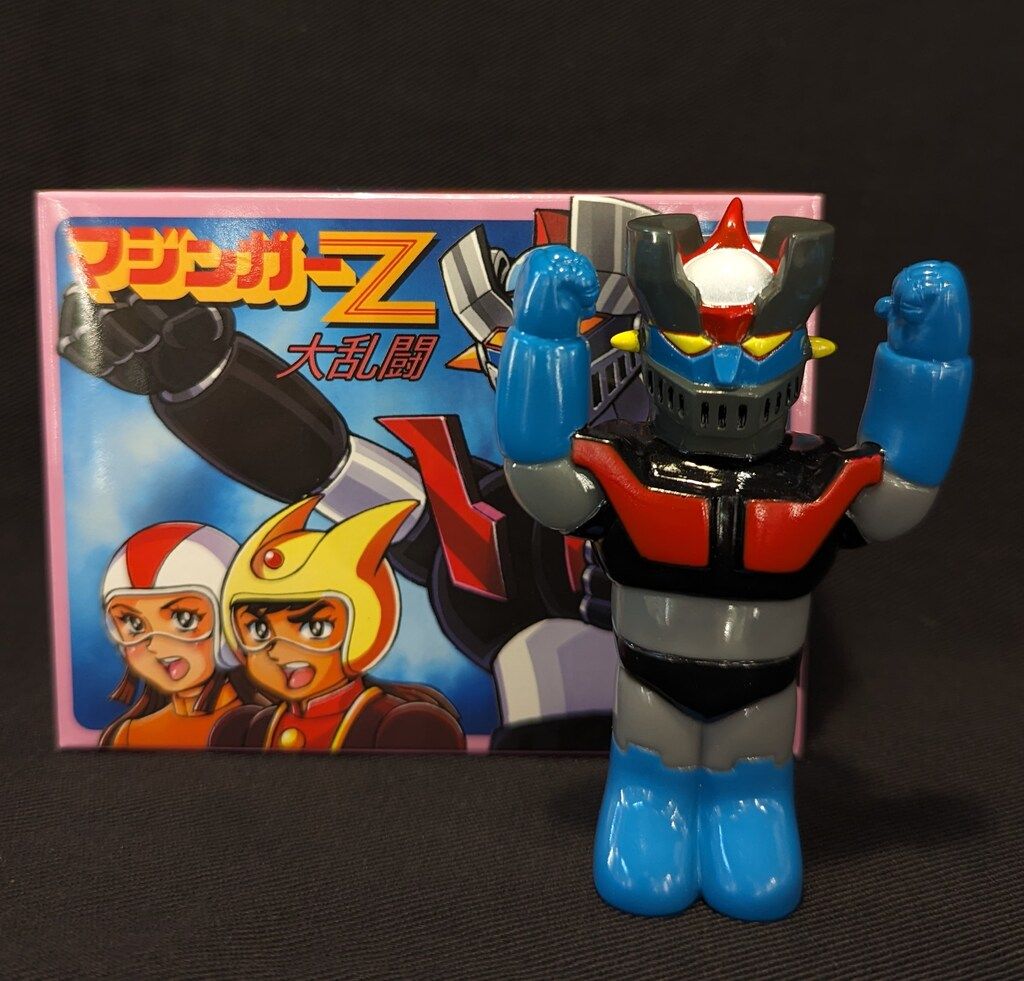 KAIJU ONE マジンガーZ 大乱闘 マジンガーZ 指人形 グレー成型/青/黒/赤