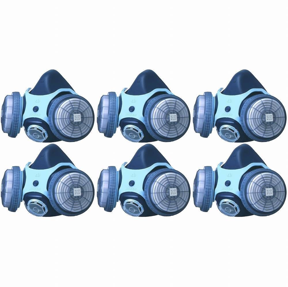 興研 有機ガス/粉じん用吸収缶 RDG-5型 100個 防じん機能付き吸収 興研