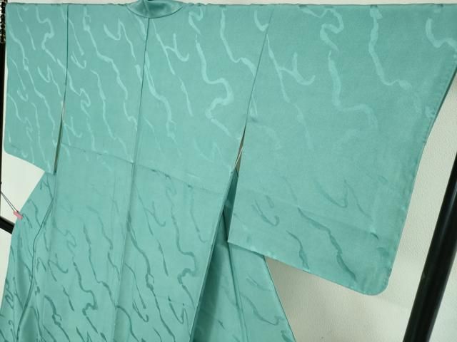 平和屋本店□極上 人間国宝 小宮康孝 江戸小紋 鮫小紋柄 流水文 逸品