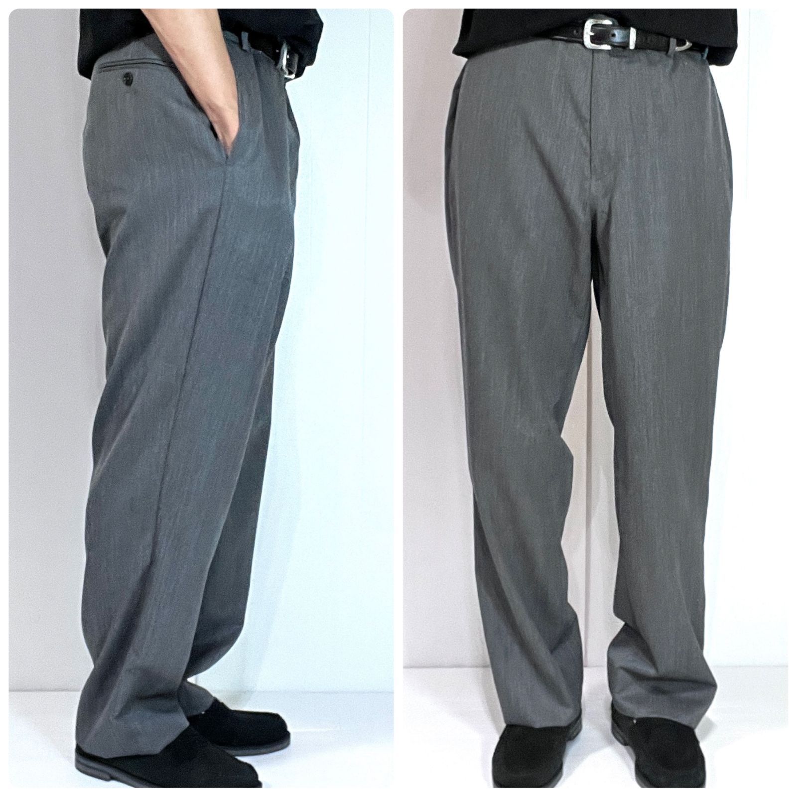 美品 Brooks Brothers ブルックスブラザーズ W38L30 ノータック ウール