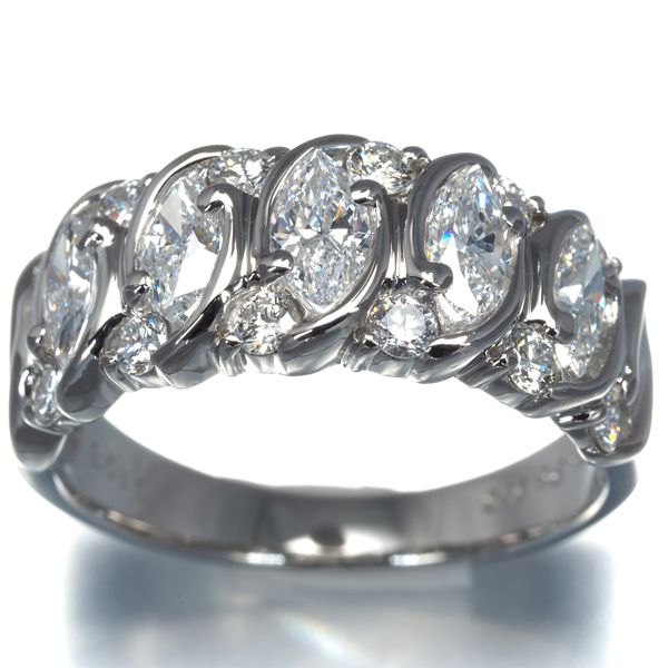 ミキモト ハーフエタニティ ダイヤモンドリング　（11号） ミキモト ハーフエタニティ ダイヤモンドリング （11号） ミキモト