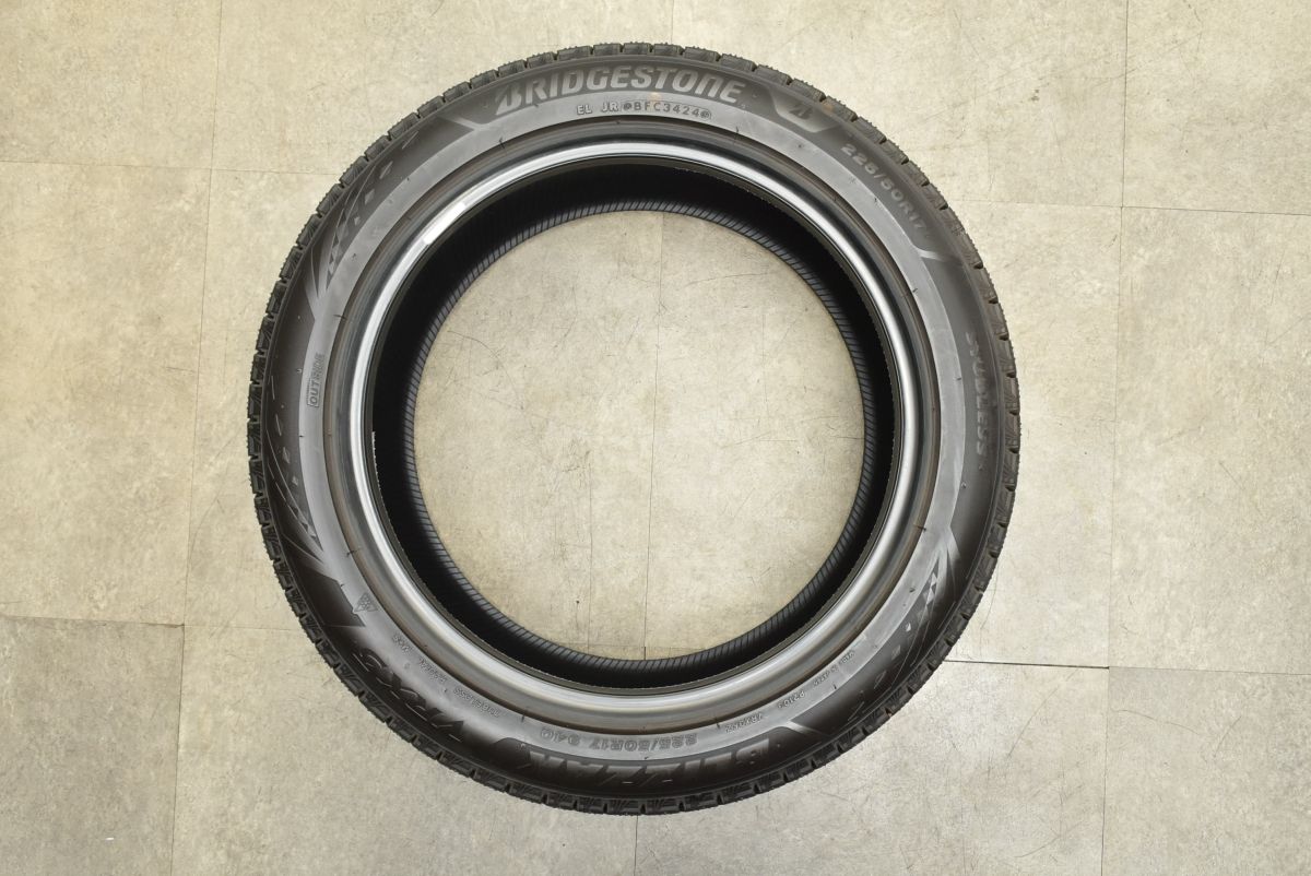 製 バリ溝 ブリヂストン ブリザック VRX3 225 50R17 4本セット BMW 4シリーズ ベンツ Cクラス スカイライン アコード カムリ FFCRYSTALESIA_COM
