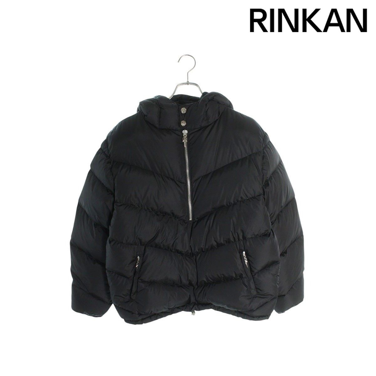 クロムハーツ⭐️ダウンジャケット CHROME HEARTS 銀座店 クロムハーツ STIFF レザー ダウン