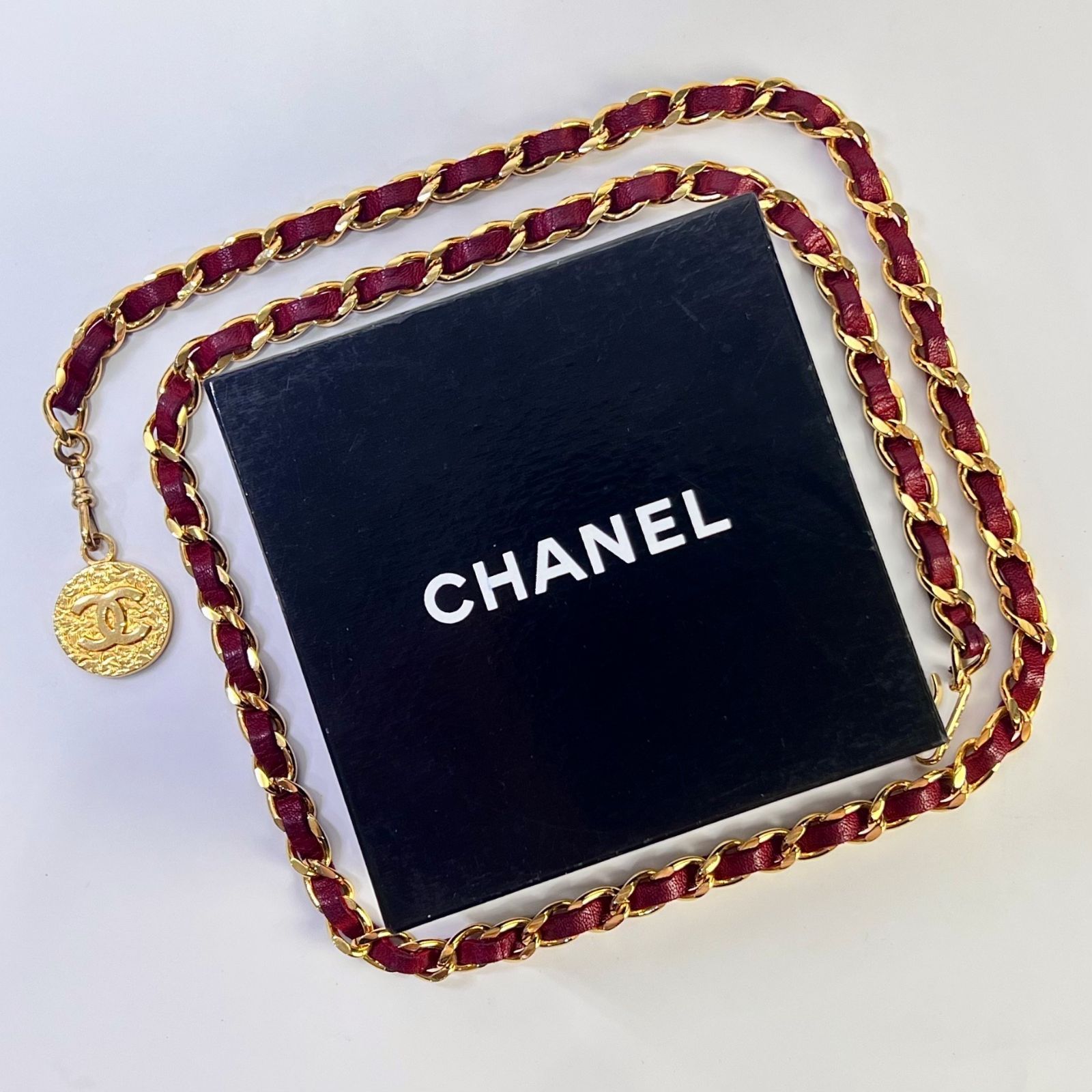 ＊レア＊ ヴィンテージ シャネル ネックレス チェーンベルト 1982年 超希少】CHANEL ココマーク ヴィンテージ ネックレス 1982年
