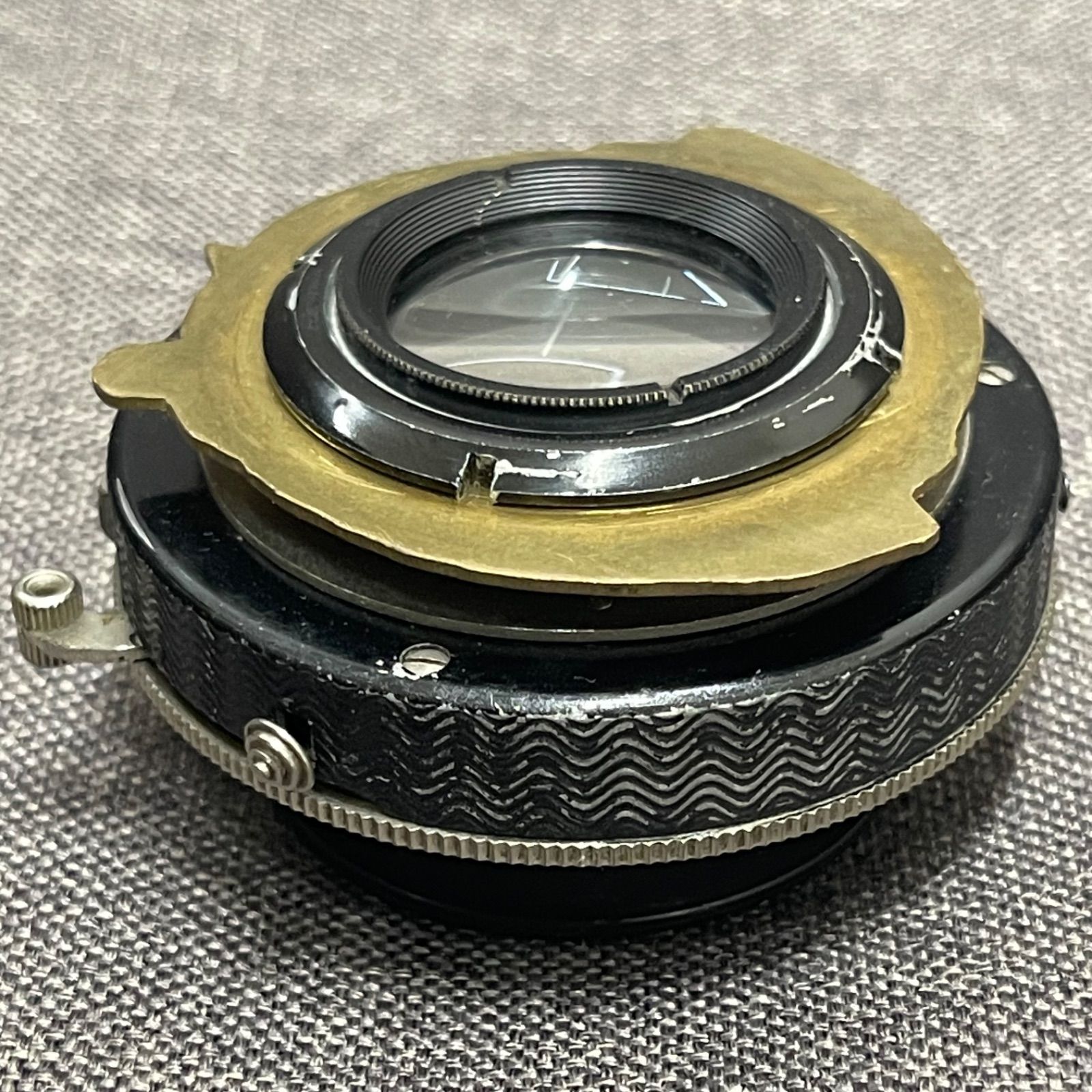 NPA】ジャンク Carl Zeiss Tessar 1:2.8 7.5cm 中判レンズ