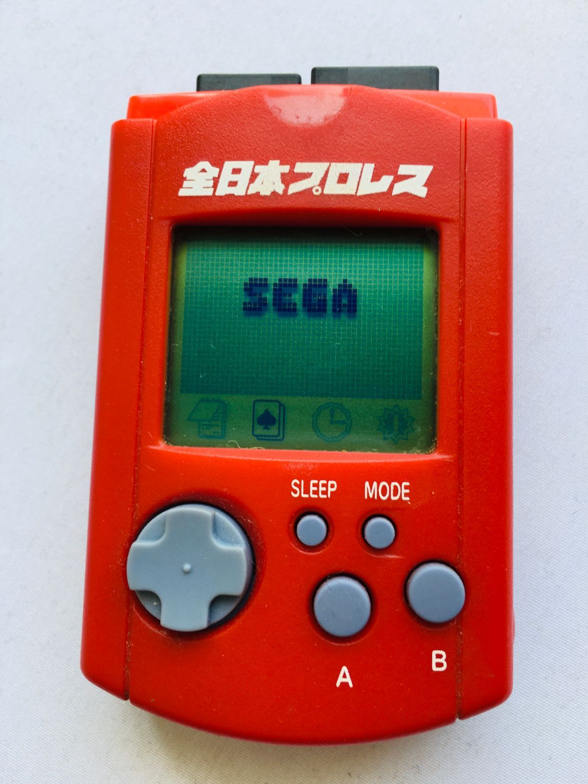 電池交換 ビジュアルメモリ 全日本プロレス HKT-7000 ドリームキャスト New battery replacement Visual Memory All Japan Pro Wrestling HKT-7000 Dreamcast