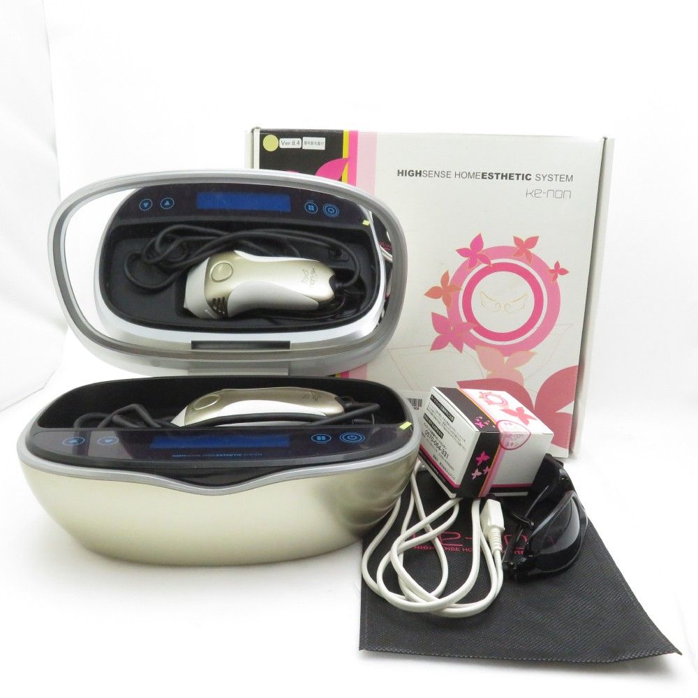 美品 ke-non ケノン v8.4J フラッシュ式脱毛器 眉毛脱毛器付き BN2551