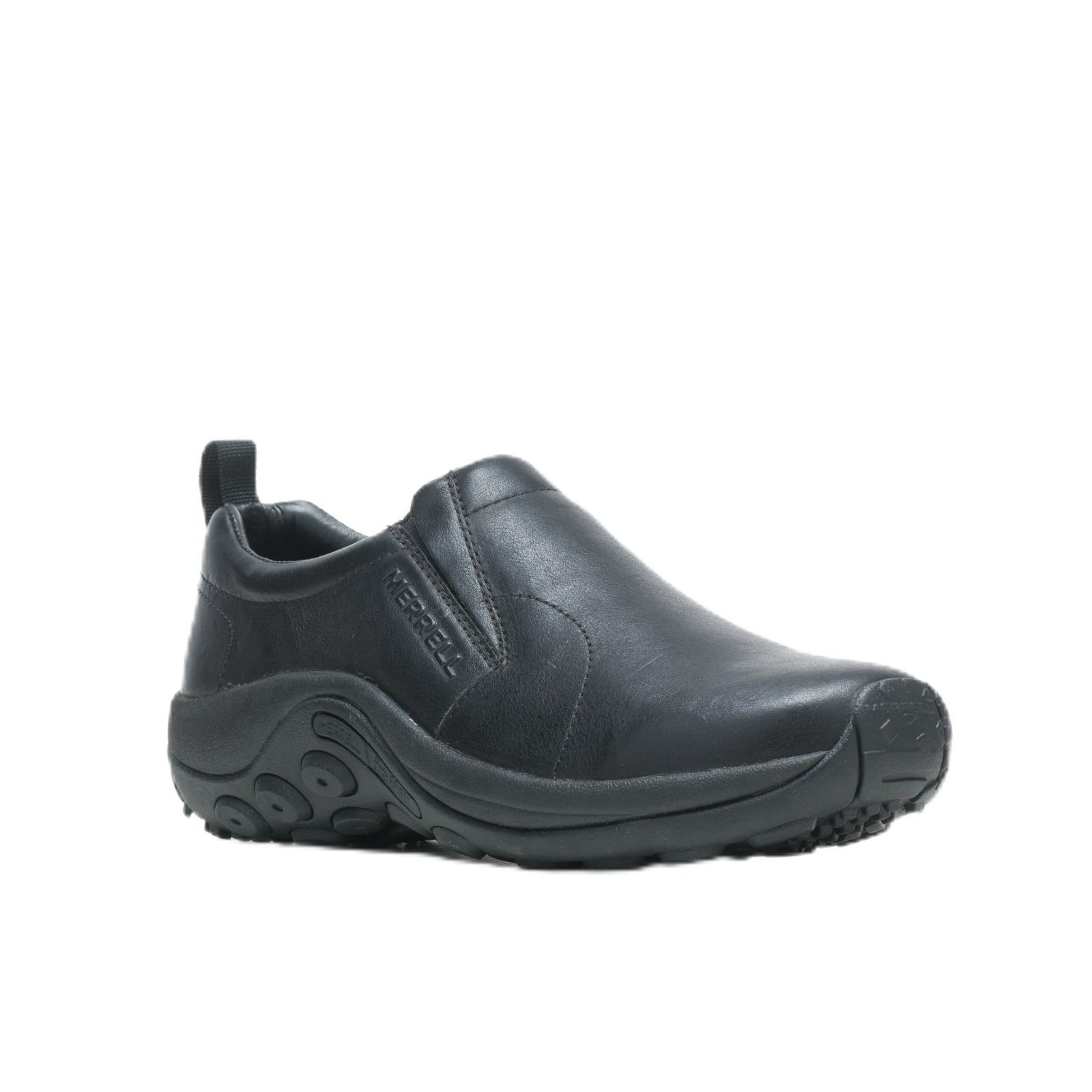 26.5 cm 2E_ブラック メレル ウォーキングシューズ JUNGLE MOC LEATHER 2 メンズ BLACK 26.5 cm 2E