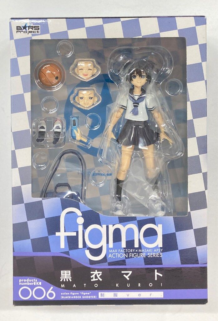 MAXFACTORY figma ブラック☆ロックシューター 黒衣マト 制服ver