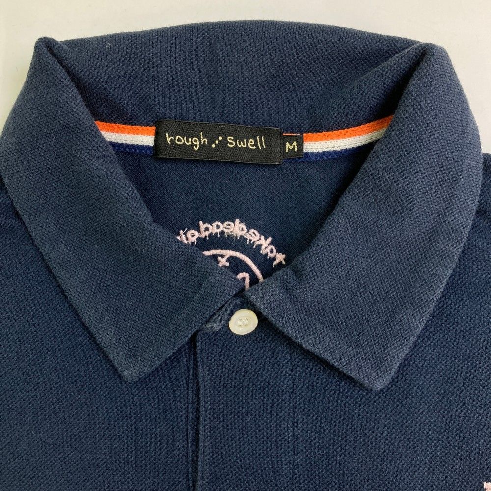 サイズ：M ROUGH&SWELL ラフアンドスウェル 半袖ポロシャツ