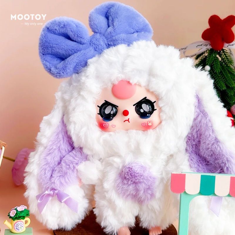 Baby three ウサギの回帰シリーズ ぬいぐるみストラップ