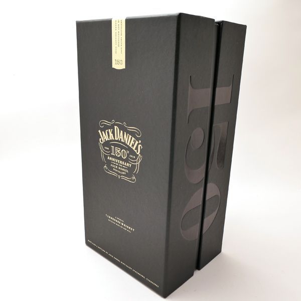 ジャックダニエル150周年 1000ml 50% 箱付き ジャックダニエル 蒸溜所創業150周年アニバーサリー