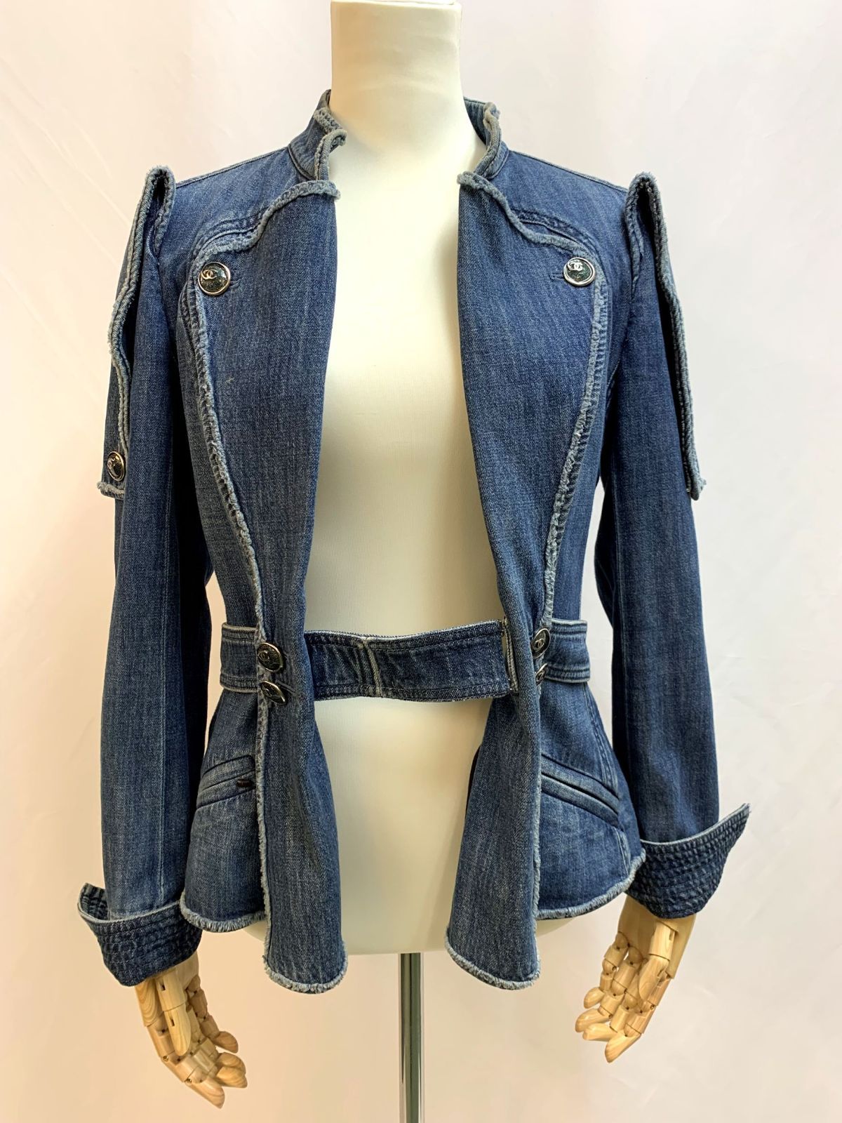 CHANEL シャネル デニム ココマーク ジャケット トップス - メルカリ