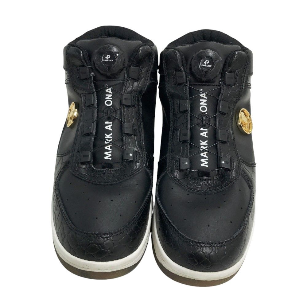 マークアンドロナ MARK & LONA ゴルフシューズ クロコダイル押し型