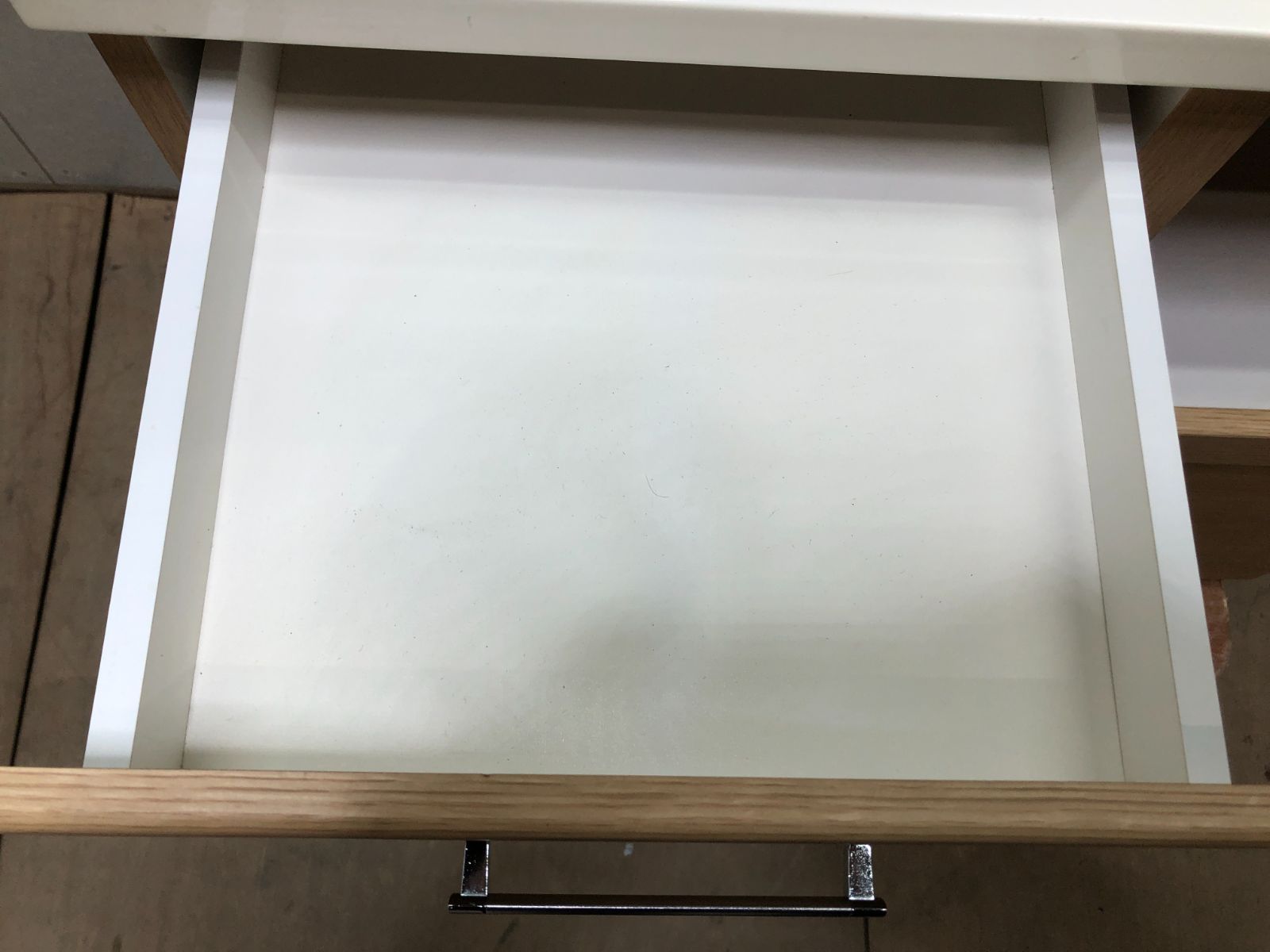 ニトリ 食器棚 RIPE-90KBS キッチン・レンジボード250329-1