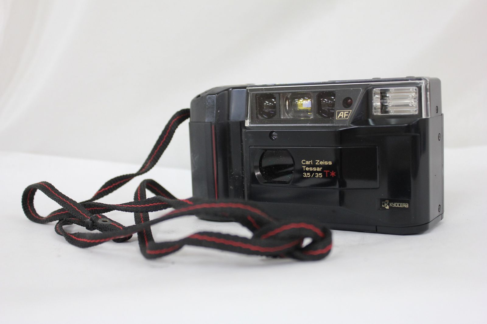 返品保証 京セラ Kyocera TD Carl Zeiss Tassar T* 35mm F3.5 コンパクトカメラ M6540