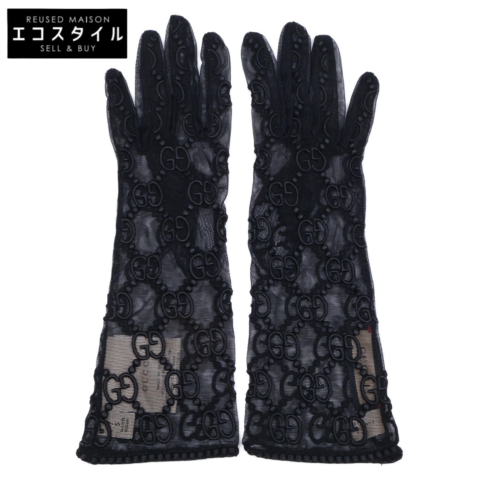 GUCCI グッチ 539645 3SB32 1000 GGモチーフ チュール S
