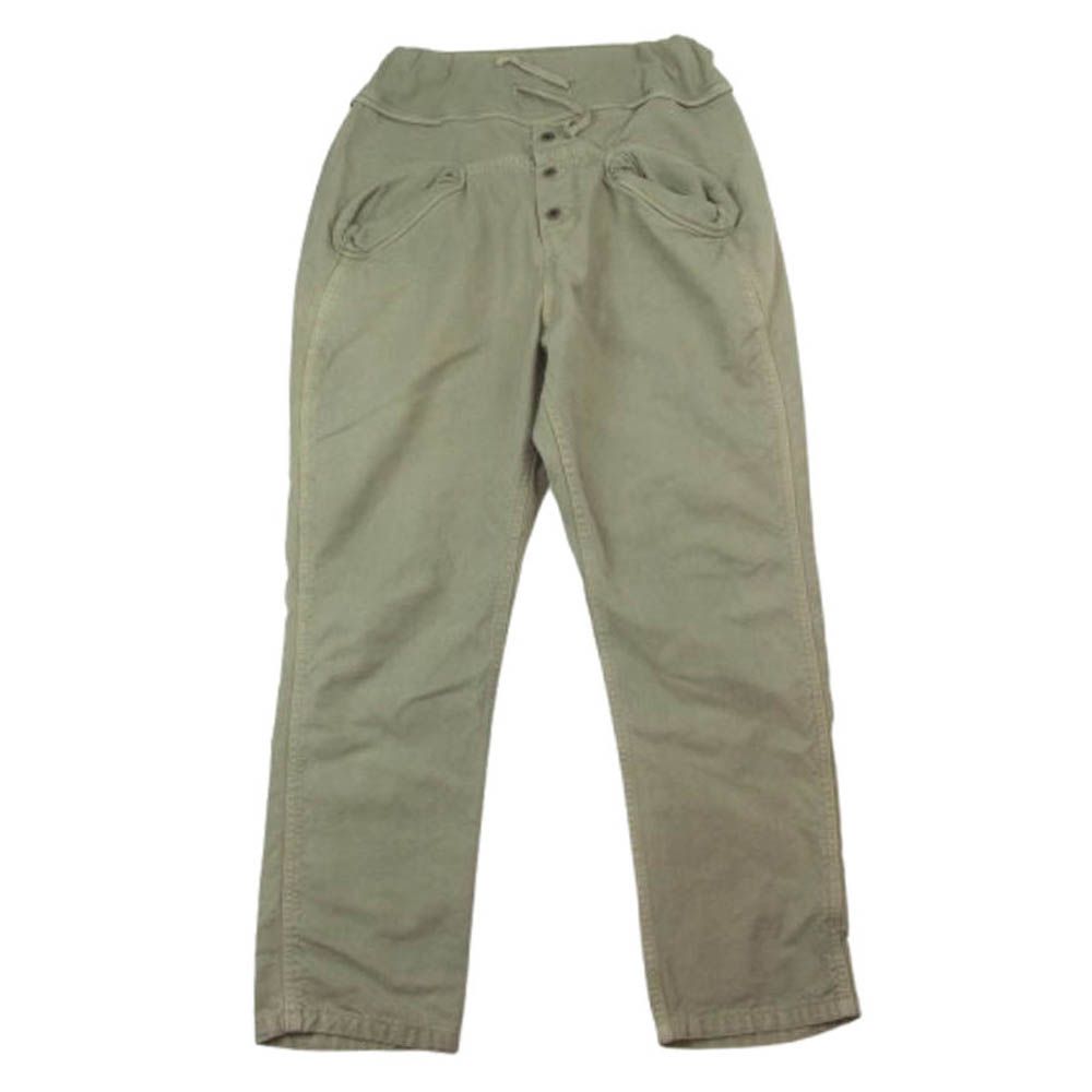 KAPITALカーキサルエルヌーベルパンツ KAPITAL キャピタル 薄キャンバス サルエルヌーベルパンツ - SE7EN