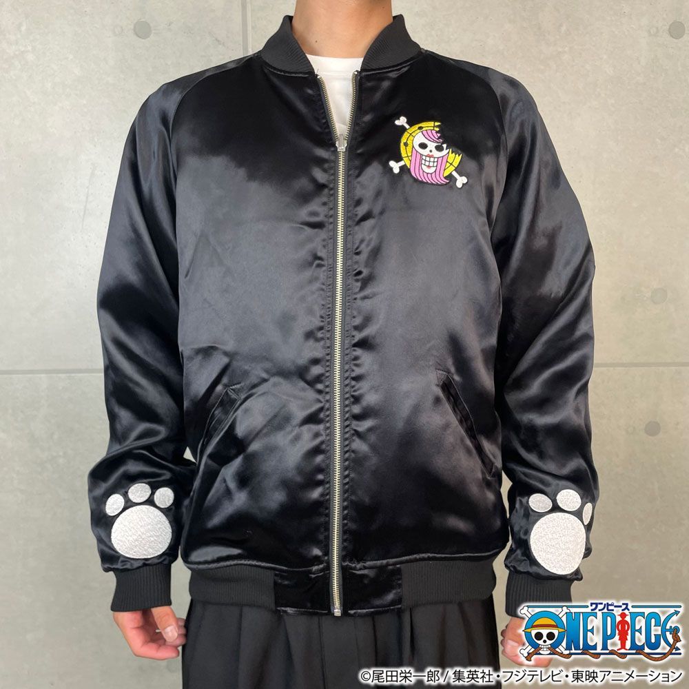 絡繰魂 粋 ワンピース ONEPIECE コラボ スカジャン くま 親子の