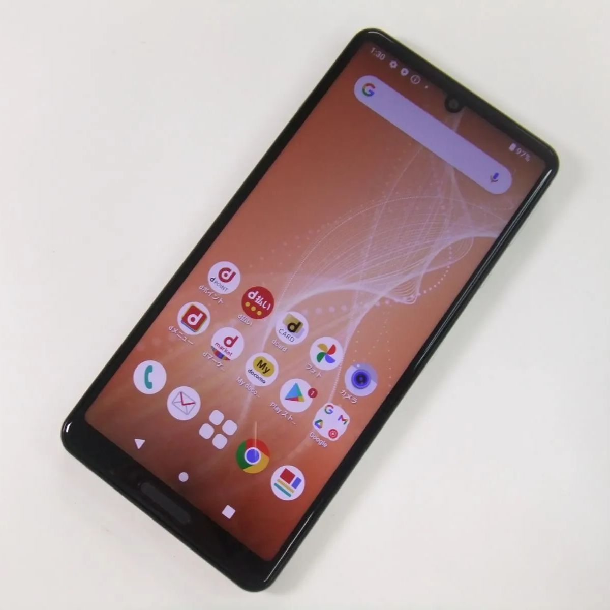 【中古】 AQUOS sense4 SH-41A シルバー docomo SIMロック解除済