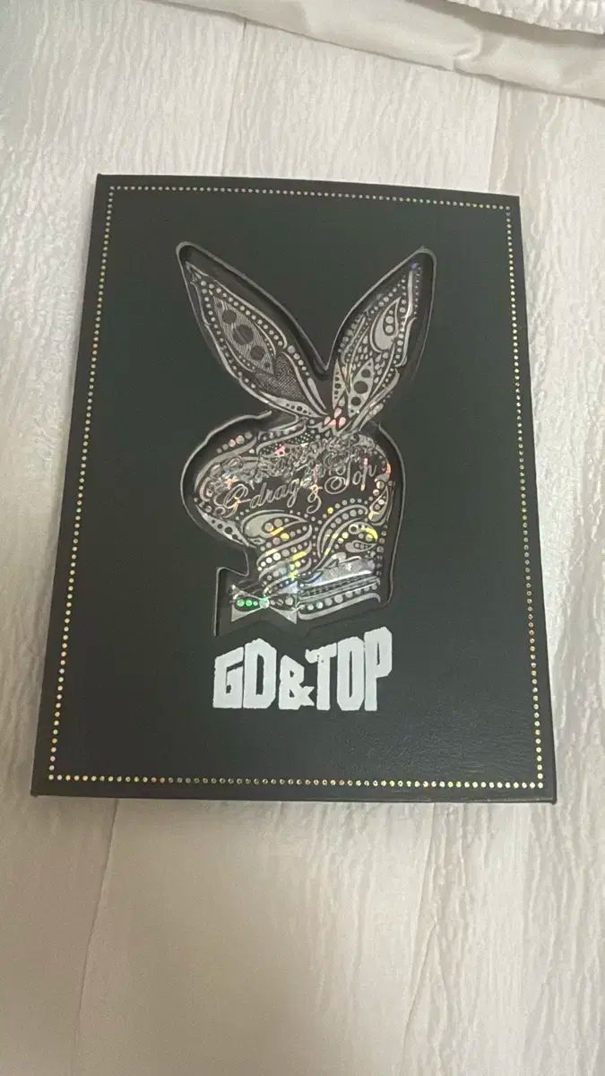 GD＆TOP（from BIGBANG）アルバム　シルバー BIGBANG GD&TOP High High Autographed Signed Album BIG BANG