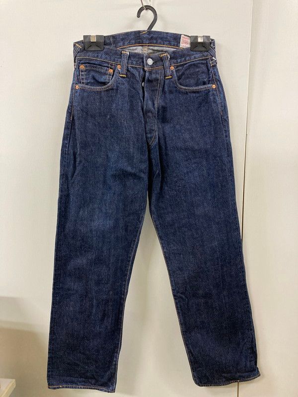 品 EVISU エヴィス 2001 NO.2 KAMOME EMB 刺繍カモメ DENIM PANTS デニムパンツ ボトムス 156-250928-AS-20-min
