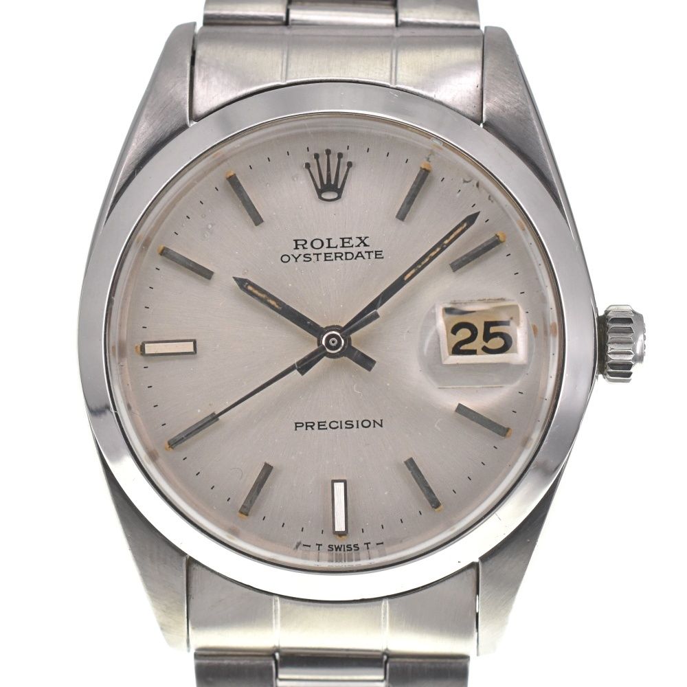 ロレックス ROLEX Ref.6694 ヴィンテージ オイスター デイト プレシジョン Cal.1225 手巻き メンズ I 136850