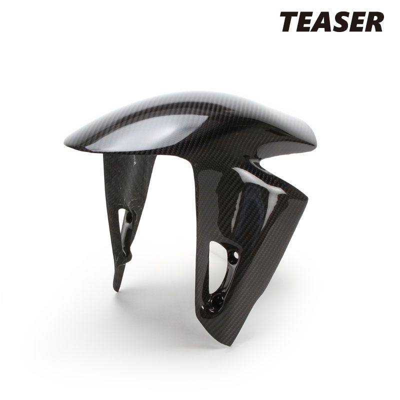 TEASER FFD10G FRONT FENDER【DRY CARBON HG】PANIGALE V4/ PANIGALE