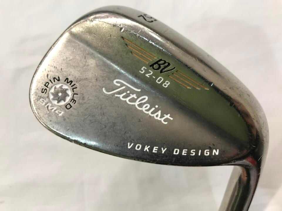 【即納】ボーケイ SM4 ブラックニッケル | 52 | S | NSPRO MODUS　3SYSTEM 3　TOUR 125 | 中古 | ウェッジ | タイトリスト