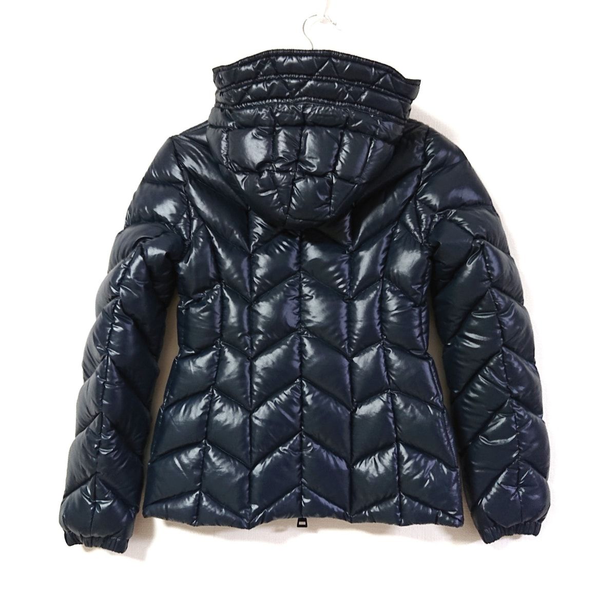 MONCLER(モンクレール) ダウンジャケット サイズ0 XS レディース BADETE(バデット) ダークネイビー 長袖/冬 - メルカリ