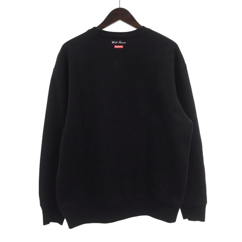Supreme Aerial クルーネック スウェット M ブラック Supreme Aerial Crewneck (FW20) - $148