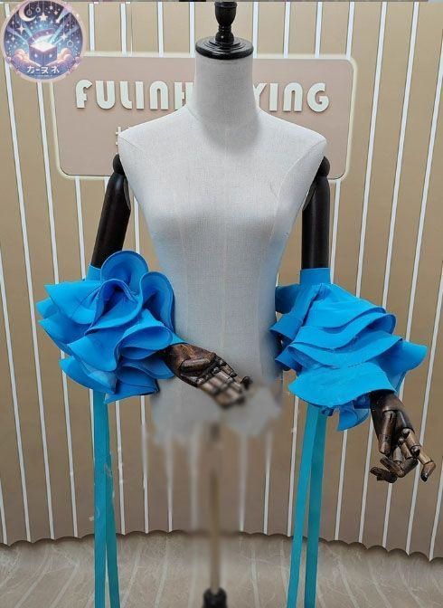 新品 未使用 新作 フリルフロート 立体型 社交ダンス モダンダンス