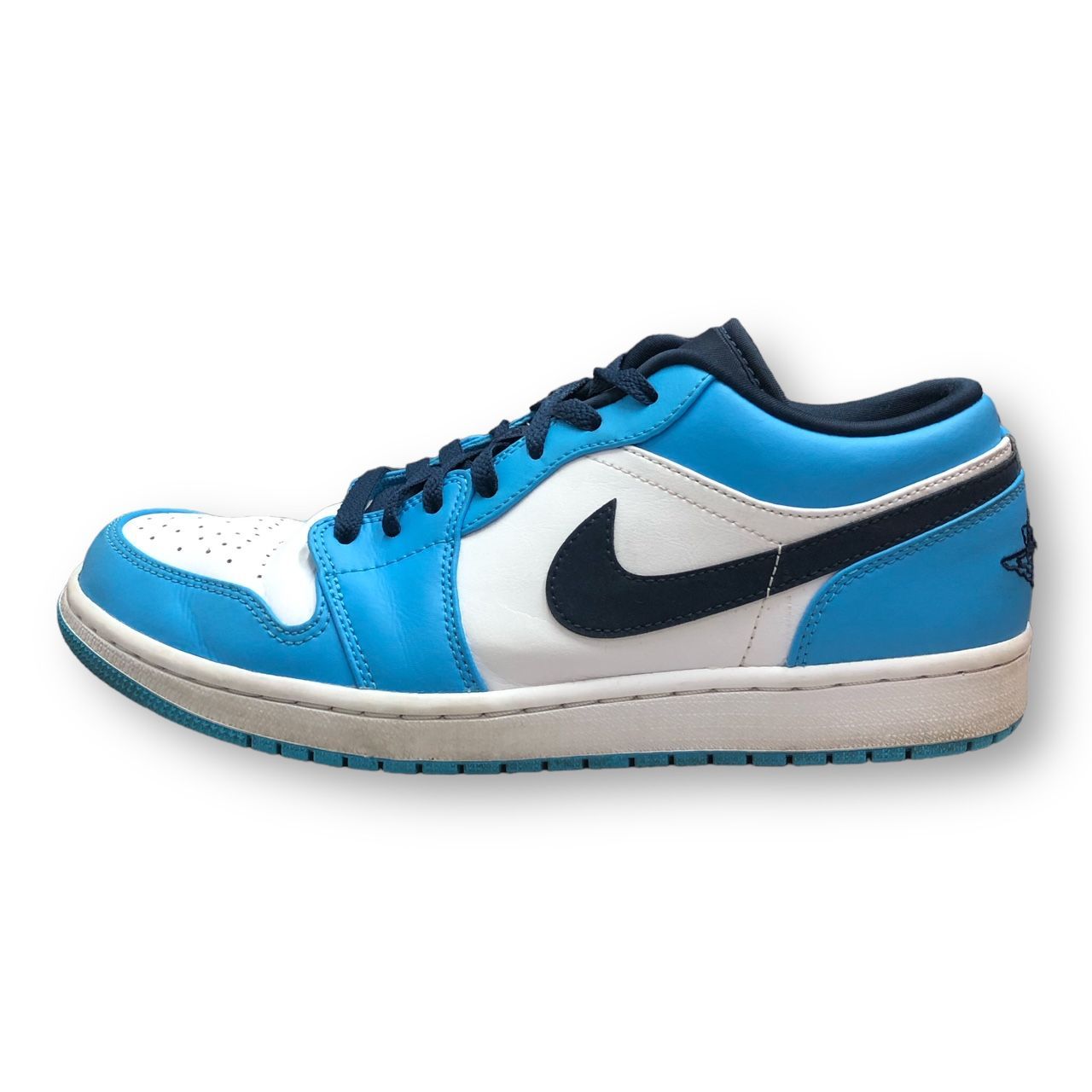 NIKE AIR JORDAN 1 LOW UNIVERSITY BLUE 553558-144 UNC エア 