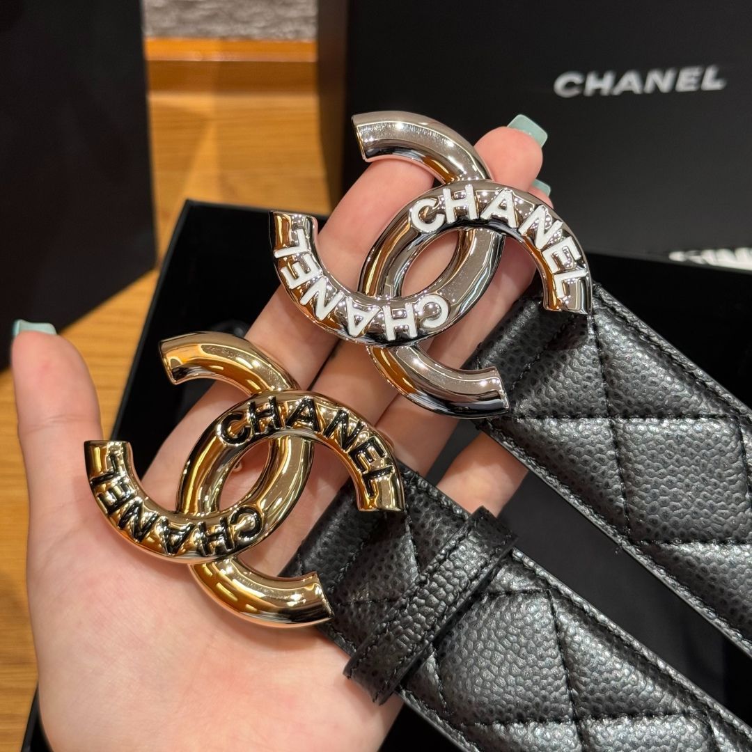 今日特価】Chanel ニューモデル レディースベルト-3 - メルカリ