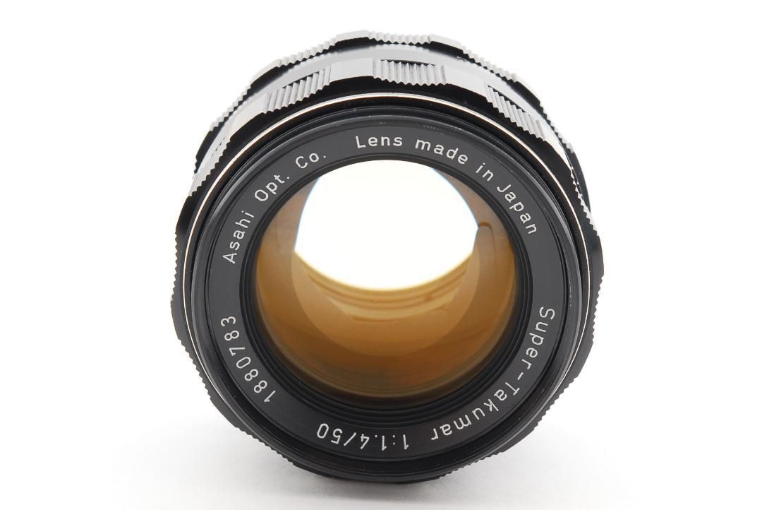 Super Takumar 50mm F1.4 黄変なし フィルター付 L697 - ゆしのカメラ