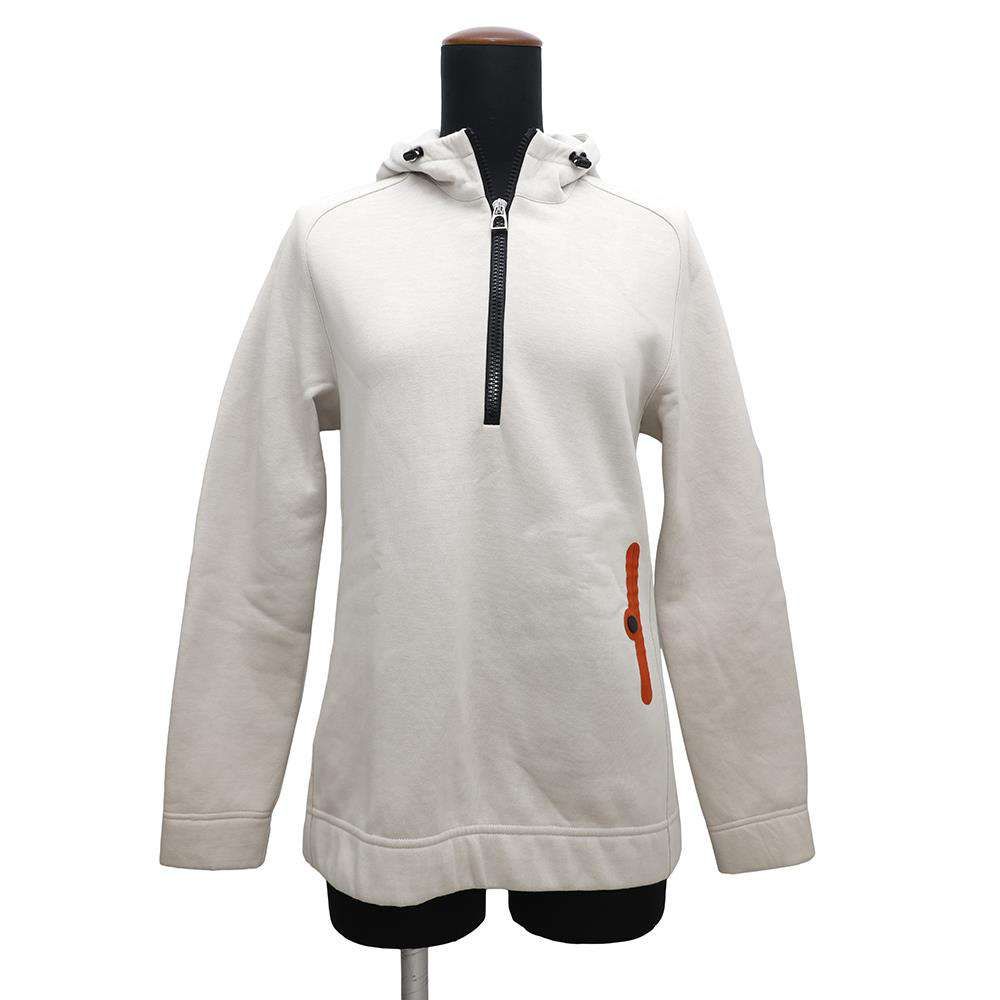 HERMES　ハーフジップパーカー HERMES（エルメス） コットン アノラック ハーフジップ パーカー ＃46