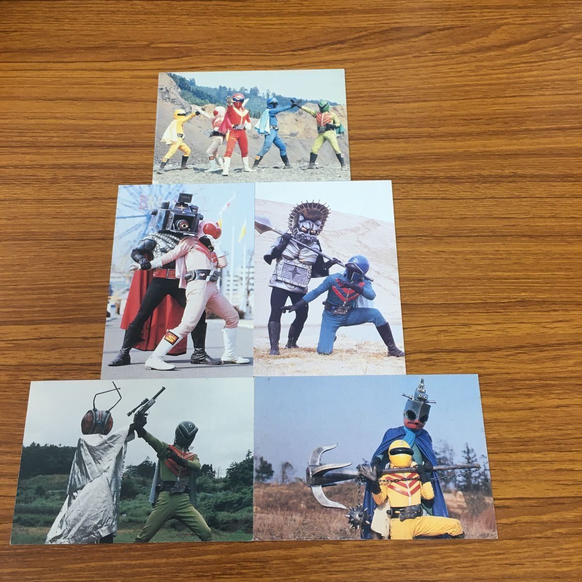 矢 100 変身ヒーロー スナック カード まとめ 秘密戦隊 ゴレンジャー 4