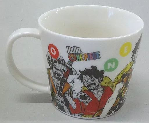 マグカップ・湯のみ　海賊同盟～ルフィー＆ロー～ マグカップ 「ワンピース 企画展 Hello、ONE PIECE」 中古】マグカップ・湯のみ 海賊同盟～ルフィー＆ロー