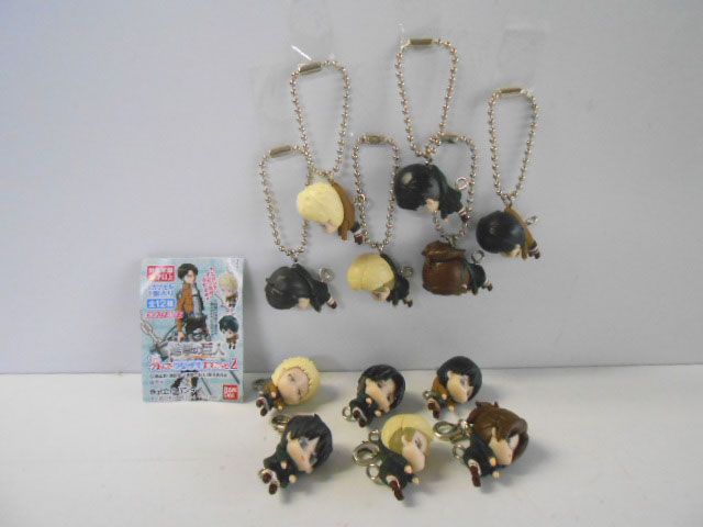 ♯Kkt26AZ 進撃の巨人 つまんでつなげてますこっと2 全12種 ♯Kkt26AZ 進撃の巨人 つまんでつなげてますこっと2 全12種