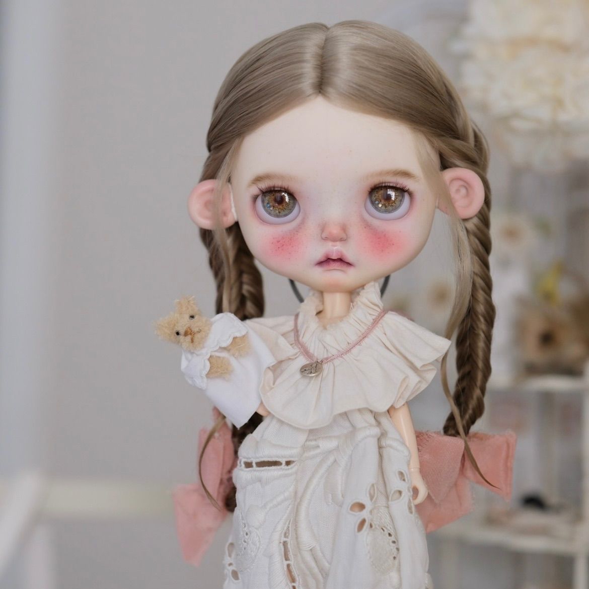 ブライス ウィッグ モヘアウィッグ 海外作家 フィッシュボン ラテ